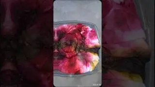 Create Stunning Ice Dye Designs:#diy #icedyeing #ice #zarqaartisticfusion