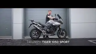 Exhaust Sound - Triumph Tiger 1050 Sport (13-21) Half System (Titanium) by Cobra Sport Exhausts