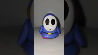BLUE SHY GUY SUPER MARIO BROS FIGURE ONLY SHOW #SHORTS #MARIO #NINTENDO #JAKKSTOYS #SHYGUY