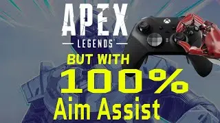 This is what 100% AIM ASSIST looks like in Apex Legends