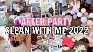 AFTER PARTY CLEAN UP | 7 HOUR CLEAN WITH ME | CLEANING MOTIVATION | SPEED CLEANING ROUTINE 2022