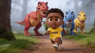 🦖 Dinosaur at the Park! 🌳 Fun Dino Song & Dance for Kids | Baby Noah Songs