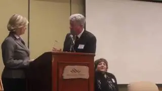 Dana Priest gives 2016 Zenger Award speech