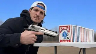How Many Decks of Cards Does it Take to Stop a Bullet?
