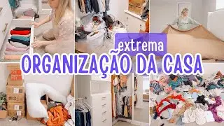ORGANIZA&Ccedil;&Atilde;O EXTREMA DA CASA // LIMPE COMIGO // DESAPEGANDO E ORGANIZANDO // BECKY MOSS