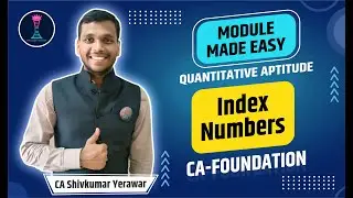 Index Numbers | Additional Question Bank Part-2 ICAI Module | Statistics | CA Shivkumar Yerawar
