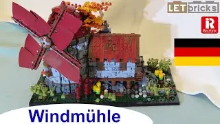 Reobrix 66014 - Windm&uuml;hle mit Tips und Tricks - von letbricks