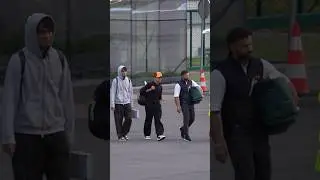Lando Norris and Alex Albon departing in Private Jet after Belgian F1 GP