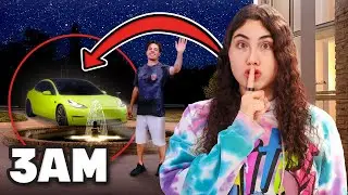 SNEAKING OUT OF THE HOUSE at MIDNIGHT !! **GONE WRONG** 😳