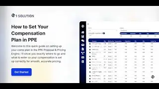 How to Set Your Compensation Plan in PPE | Proposal & Pricing Engine