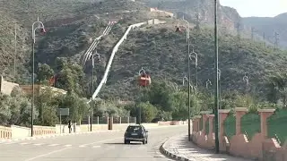 the City of afourer Beni Mellal Morocco 2022 - person walking