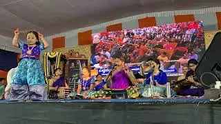 Kaagada bandide dance | Ramanamavembo dance | Athreya Sisters | Vidyepeeta program | Purandaradasaru