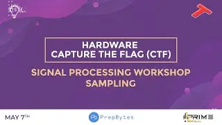 Signal Processing Workshop Part 2 - Sampling and Nyquist Theorem