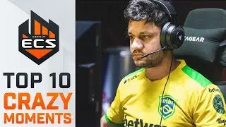 Top 10 ECS Season 7 Crazy Moments feat. KSCERATO, arT, FER !