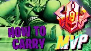 СДЕЛАЙТЕ ЭТО, ЧТОБЫ ПРОДВИГАТЬСЯ С ХАЛКОМ В 6.5 СЕЗОНЕ | Marvel Rivals