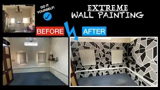 DARKROOM WALL PAINTING (Geometric Wall)