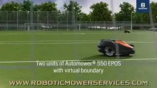 Технология EPOS для автомобильной газонокосилки Husqvarna