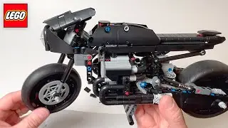 Обзор мотоцикла Бэтмена Lego Technic 42155 BATMAN BATCYCLE