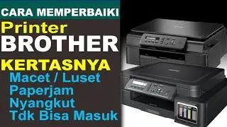 Cara Menangani Printer Brother Kertasnya Macet Paperjam