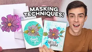 Masking Techniques For EASY Coloring With Ink Pads!