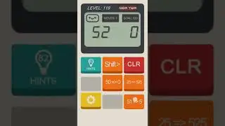Calculator: The Game - Level 119 walkthrough