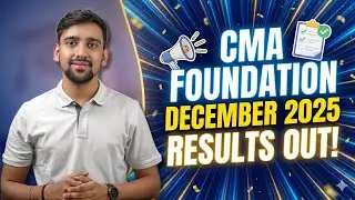 CMA Foundation December 2025 Results Out Now