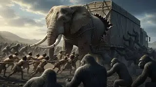Life Million Years Ago Giant Elephant Vs Gorilla&rsquo;s Epic Rescue |Wildlife Battle Ground|