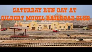 Saturday Run Day at Gilbert Model Railroad Club 1/17/26 #autism #modelrailroad