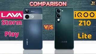 Lava Storm Play vs iQOO Z10 Lite : Which Phone is Best🤔😱