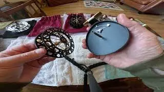 Моя коллекция катушек с центральными булавками Криса Лайта