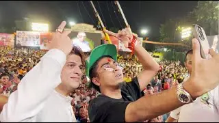 MC Stan at Dahi Handi Function People Going Crazy Just to See Him