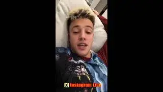 Cameron Dallas Instagram Live Stream | 5 January 2018 |