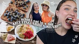 что я ем за день + Эбби Шарп!!! почему я стала веганом, отказалась от диетической культуры и т. д. Видеоблог