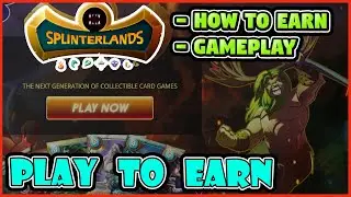 FREE PLAY TO EARN CRYPTO SPLINTERLANDS GAMEPLAY - BEST NFT GAME - BLOCKCHAIN GAMES GOOD GRAPHICS
