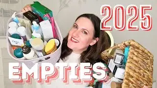 I FINISHED a Whole Year of Skincare, Bodycare and Haircare Empties in 2025