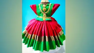 Easy & Quick Varalakshmi Saree Draping & Decoration in 15 Mins | How to drape saree for Goddess