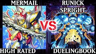 Mermail vs Runick Spright | High Rated | Dueling Book