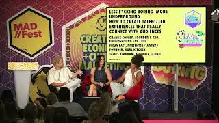 Less f*cking boring: How to create talent- led experiences that REALLY connect with audiences.