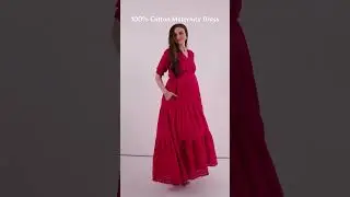 100% cotton summer dress for pregnancy #maternitydress #pregnancystyle
