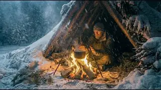 Alone in Deadly Cold | Frozen Wilderness Survival