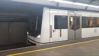 Oslo Metro T-bane MX3000 Stortinget Station part 3
