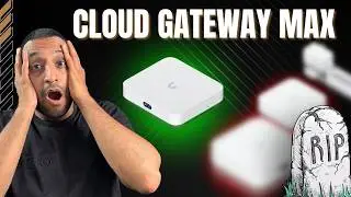 Ubiquiti только что выпустила 4 продукта с помощью Cloud Gateway MAX!