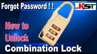 How to Unlock Combination Lock