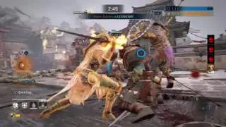 For Honor peacekeeper revenge build!