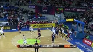 7DAYS Magic Moment Brandon Davies Slam Dunk,  Zalgiris Kaunas