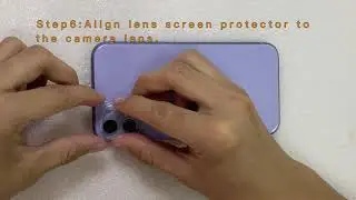 Installation Video of UPTOU Camera Lens Protector(IPhone 11)