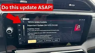 2025 GMC/Chevy Truck Update! If you have a new GMC/Chevy truck do this ASAP!