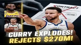 🏀 Curry REJECTS $270M Deal, Calls Warriors &ldquo;Worst Front Office&rdquo; | Names 2 Teams He&rsquo;d Join! #nba 