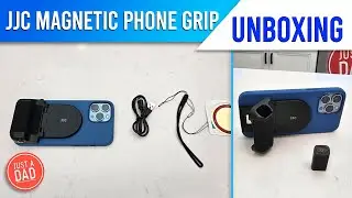 JJC Magnetic Phone Camera Grip Handle with Wireless Shutter Remote UNBOXING & SET UP