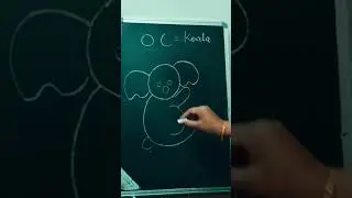 How to draw  koala 🐨  ##shortsvideo ####cuteshorts
